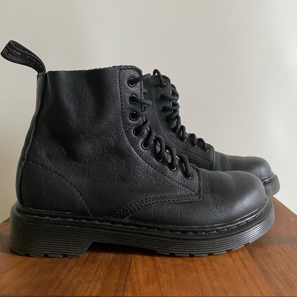 Dr. Martens 1460 Pascal Mono J - BLACK (Kids 2)